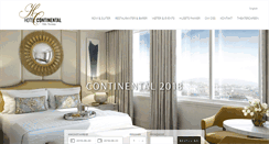 Desktop Screenshot of hotelcontinental.no