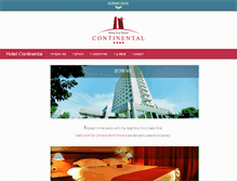 Tablet Screenshot of hotelcontinental.ro